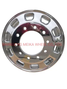 22.5 x 8.25 Customerized Wind Holes of Forged Alloy Truck Wheels