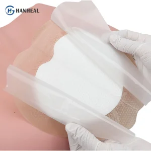Waterproof Foam Dressing -Custom Heart-Shaped Flexible &amp; Skin-Friendly Wound Care