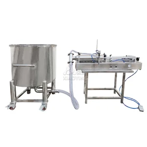 Semi Horizontal Liquid Filling Machine