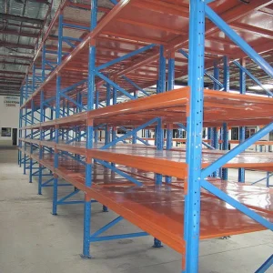 China Factory Heavy Duty Selective Shelving Storage Rack Steel Warehouse Adjustable Multi-Layer Levels Metal Racking Shelf