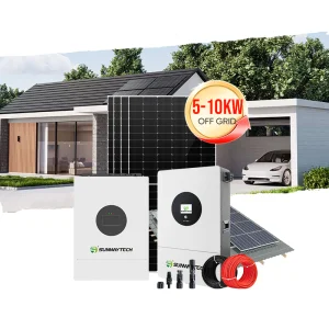 Ground Mount 10kw Solar Energy Power Panel PV System off-Grid Home Solar Power System 5kw 6kw 7kw 8kw 10000W Monocrystalline Silicon
