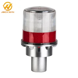 Solar LED Barricade Road Safety Traffic Cone Warning Light