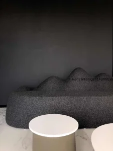 Sleek Design High Quality Leather Loveseat for Home Decor