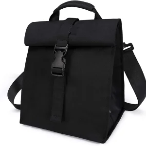 Fitness Fashion Food Safe Lining Men Work Thermal Mean Bag Portable Trendy Adults Insulated Rolltop Lunch Bag for Women
