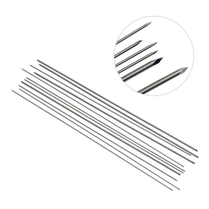 10pcs Orthopedic Threaded Kirschner Wires Stainless Steel Thread Bone Implant Needle 250mm Veterinary Orthopedics Instruments