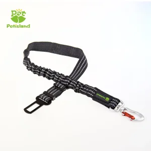 Cuerda de seguridad de alta elasticidad al por mayor, productos para mascotas, correa para perros, cinturón de seguridad para automóvil