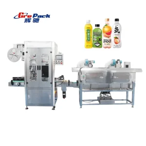 Automatic Round Bottle Labeling Machine PVC Shrink Sleeve Film for Bottle Package