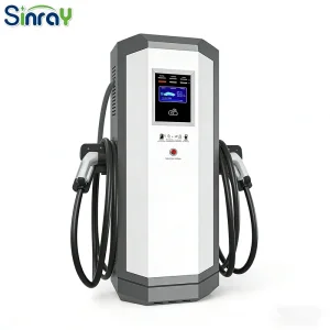 Sinrayk062 60-240kw DC Fast Electric Vehicle Charger Commercial Charging Station Suitable for Trucks, Highways and Supermarkets, with a High Return