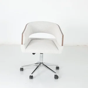 Plywood Shell Angelo Ergonomic PVC/Fabric Swivel Base D4050 Fire-Retardant Foam OEM/ODM Factory Upholstery Task Chair