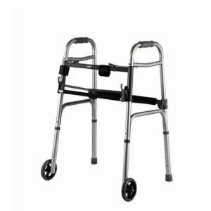 Low Price Indoor Outdoor Rollator with Seat Medical Walking Aid Walker Bme811