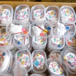 DIY Hand Painted Gypsum Doll Painting Set