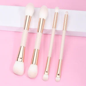 New Eco-friendly 2 in 1 Makeup Brushes