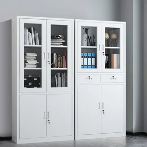 5-Tier Office Steel Cupboards Filing Cabinet Fireproof Metal File Cabinet Multiple-type Steel Office File Cabinets with Key Lock