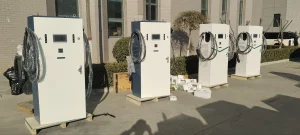 Sleek 60-80kw DC Charging Solution for Electric Cars