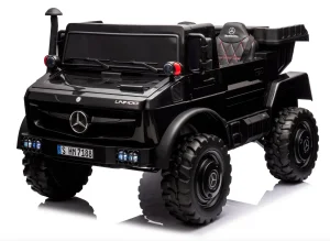 New Licensed Mercedes-Benz Unimog 24V Kids Ride on Truck with Remote Control, Battery Powered Toy Car with Spring Suspension