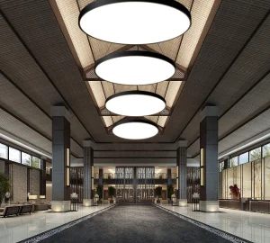 High Quality 3CCT Dali Dimmable LED Round Ceiling Light Hot Sale Office Lamp for Hotel &amp; Hospital Chandelier Pendant Lights