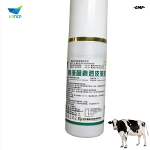 New Material Veterinary Grade Pharmaceutical Avermectin Pour-on Spray Broad-Spectrum Antiparasitics for Cattle Goat Sheep