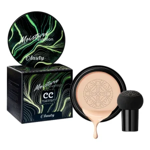 Mushroom Head Air Cushion CC Liquid Foundation Concealer Waterproof BB Cream Anti-Aging Oil-Control Sunscreen for Nude Skin