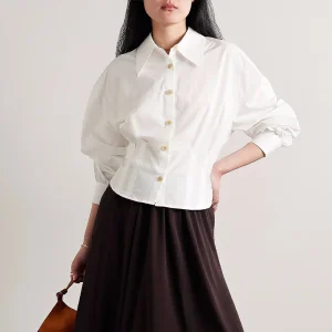 Bubble Sleeve Blouse