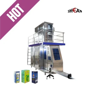 Carton Filling Sealing Machine for Aseptic Brick Juice Liquid Paste Yogurt
