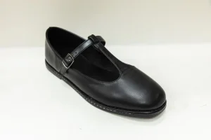 Custom Classic All Black Ladies Ballerina Shoes