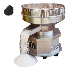 Factory Price Food Grade Filter Screen Automatic Electric Vibrating Powder Separator Flour Powder Food Filtering Machine