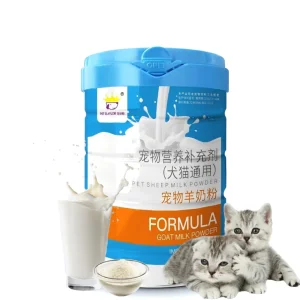Easy Digest 400g/Can Natural Vitamin Enriched Nutritional Supplement Human Grade Formula Pet Goat Milk Powder for Cats Dogs