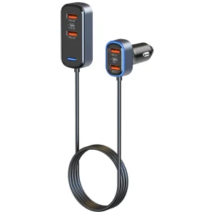Multi 6 Ports USB Charging Car Charger