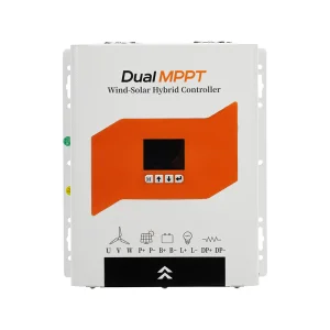 Solar System 1kw 2kw 3kw 5kw 12V/24V/48V Double MPPT Wind Solar Hybrid Charge Controller