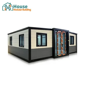 Wholesale 20ft Expandable Container House - Two-Tone Wall Panels with Spacious Interior Factory, Company