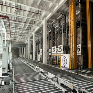 Intelligent Logistics Distribution Warehouse System for All Types of Material