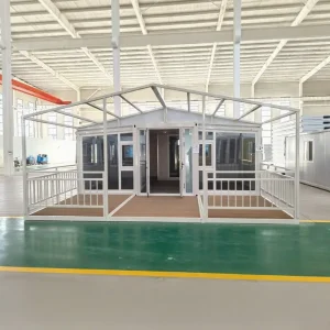 Foldable Housing Container Expandable Building 2 Bedroom Portable Modular Housing