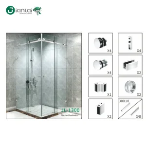 Frameless Shower Door Hardware