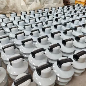 ANSI 52-4 Aislador de Poste de Cerámica Porcelánica de Alta Tensión