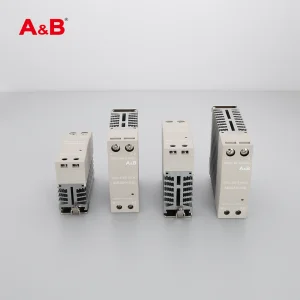 Din Rail Miniature Solid State Relay SSR-DD1H 1120 20A 5-110VDC Low Power Switch with Heatsink Sealed for Protective Usage