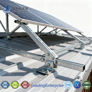 Factory Direct Aluminium Triangle Mounting Solar Panel Concrete Flat Roof Ballasted Mounting Brackets