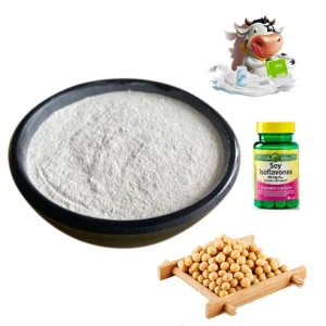 Natural Herbal Plant Extract 10% Water Soluble Soy Isoflavone CAS 574-12-9
