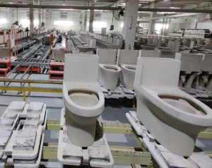 Inspecting Green Base Convey Line with Dedust System