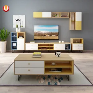 Coffee Table TV Cabinet Stand for Home Bedroom Living Room Design