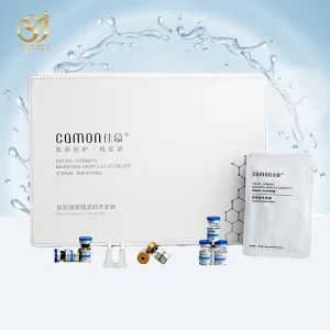 Wholesale Whitening Salon Skincare Set with Vitamin C Serum for Adults with Acne Main Ingredient AHA