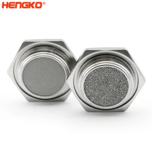 HENGKO Multi-layer Sintered Stainless Steel Breathing Circuit Non-invasive Ventilator Oxygen Flow Restrictor Filter Disc