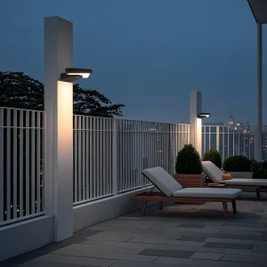 Solar-Powered LED Wall Lamp