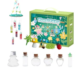 DIY Floral Fairy Craft Kit Magic Crystal Garden Handmade Toy for Kids 8+ Creative STEM Activity Children Educational Toys