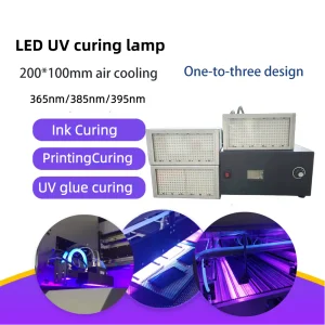 Premium UV LED Ink Curing Machine with 365-395nm Wavelength and 18-20 W/cm Intensity for Flexo Printing