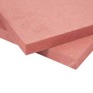 1220mmx2440mmx18mm Red Fire Rated MDF