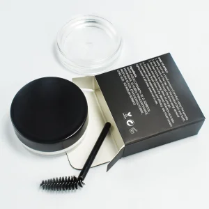 Wholesale Strong Hold Waterproof Vegan Private Label Eyebrow Styling Freeze Wax Gel Eye Brow Soap Eyebrow Wax