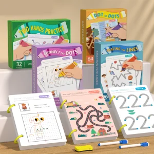 Children Educational Writing Tracing Cards