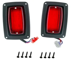 Best FOR Club Car DS Golf Cart LED Tail Light Kit, 3 Wire Rear Taillights 1982-up Suppliers, Factory