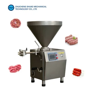 Máquina de Enchimento de Salsichas Comercial para Enchimento Rápido de Salsichas
