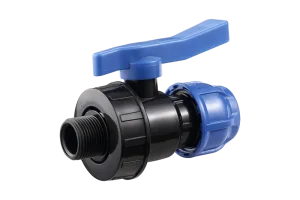 China PP Ball Valve M Thread
